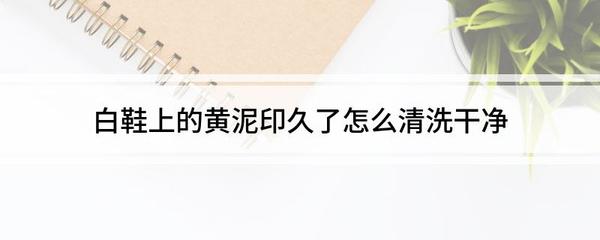 去除鞋子上的黄泥，轻松几步就搞定